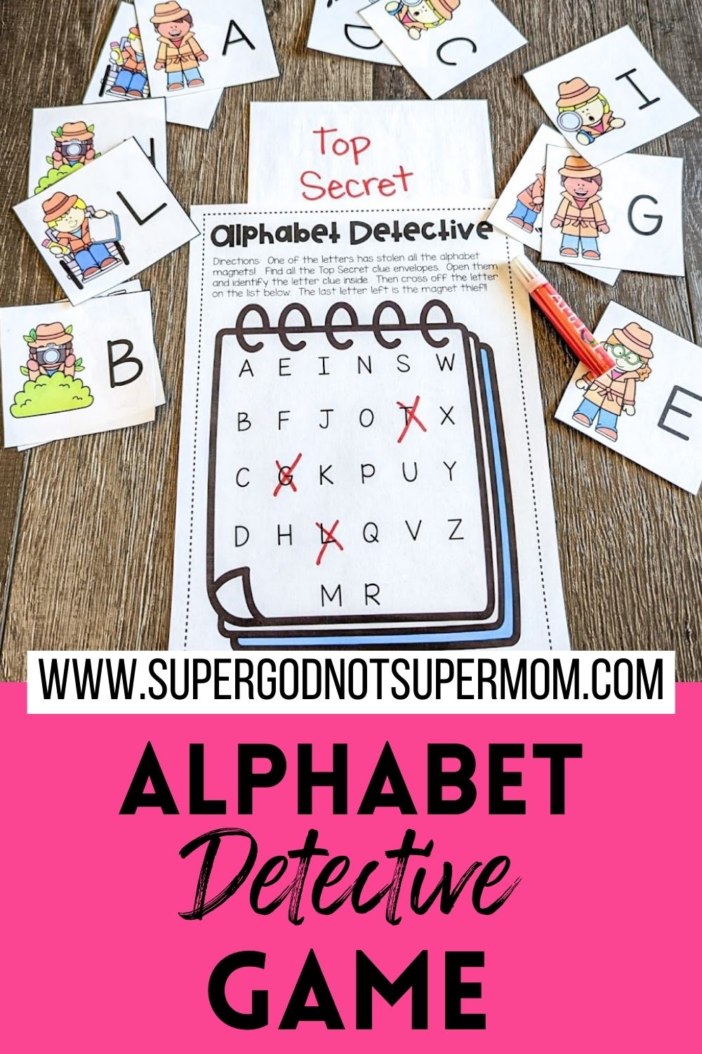 Alphabet Detectives - Super God, Not Super Mom